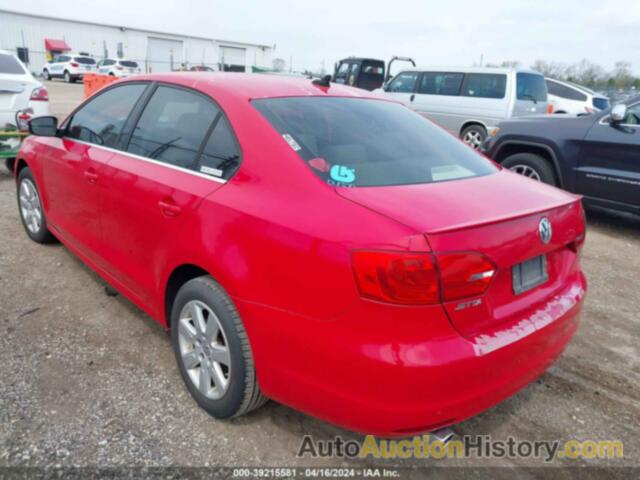 VOLKSWAGEN JETTA 2.0L TDI, 3VWLL7AJ2BM126622