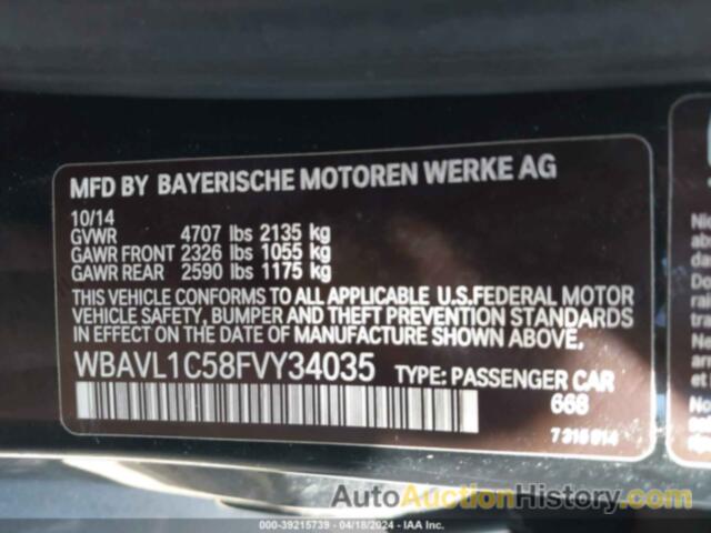 BMW X1 XDRIVE28I, WBAVL1C58FVY34035