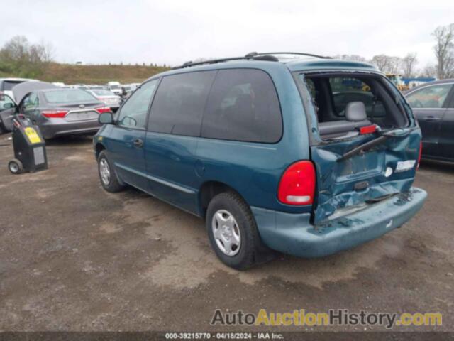 DODGE CARAVAN, 2B4GP25R1YR834533