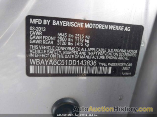 BMW 740 I, WBAYA6C51DD143836