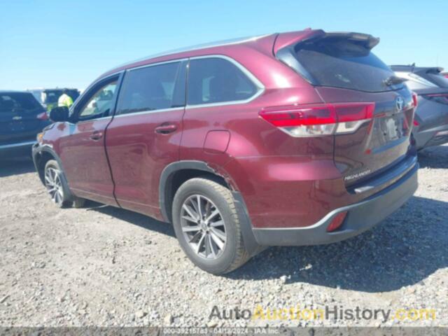 TOYOTA HIGHLANDER SE/XLE, 5TDKZRFH3JS267616