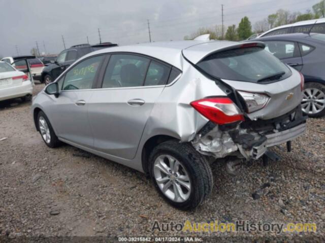 CHEVROLET CRUZE LT, 3G1BE6SMXKS556060