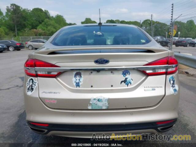 FORD FUSION TITANIUM, 3FA6P0D9XJR226116