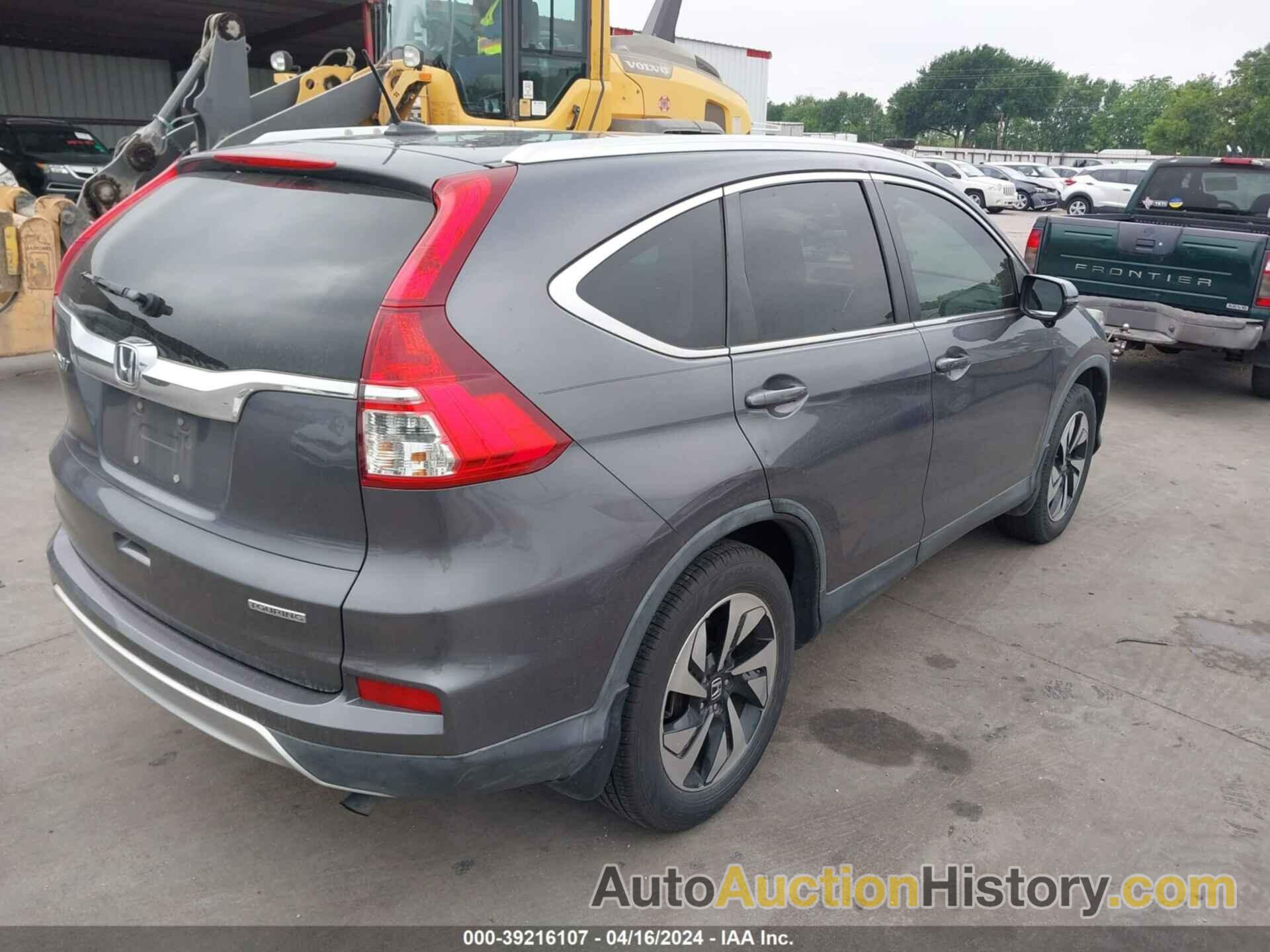 HONDA CR-V TOURING, 5J6RM3H90FL007290