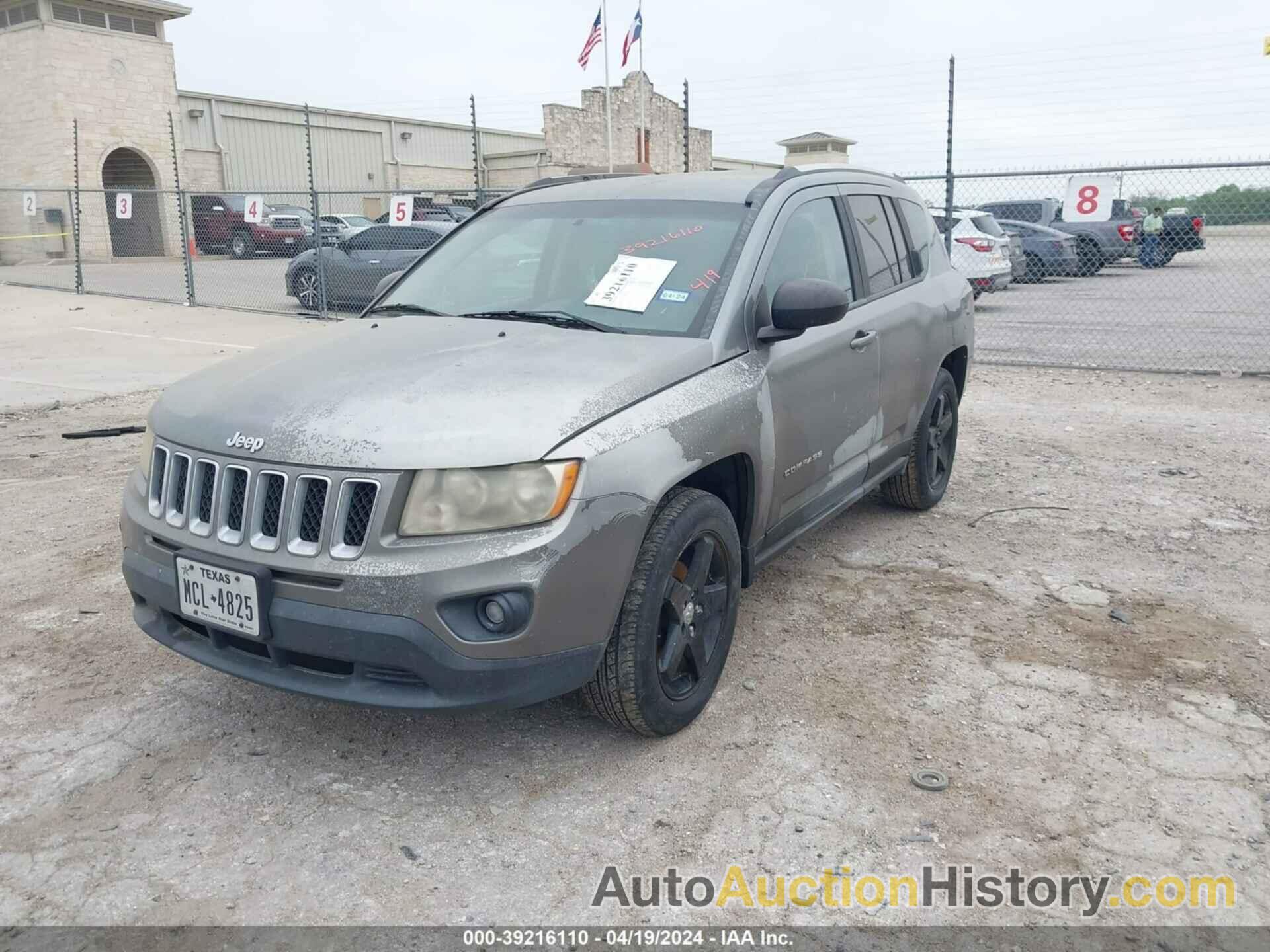 JEEP COMPASS SPORT, 1C4NJCBA2DD205232