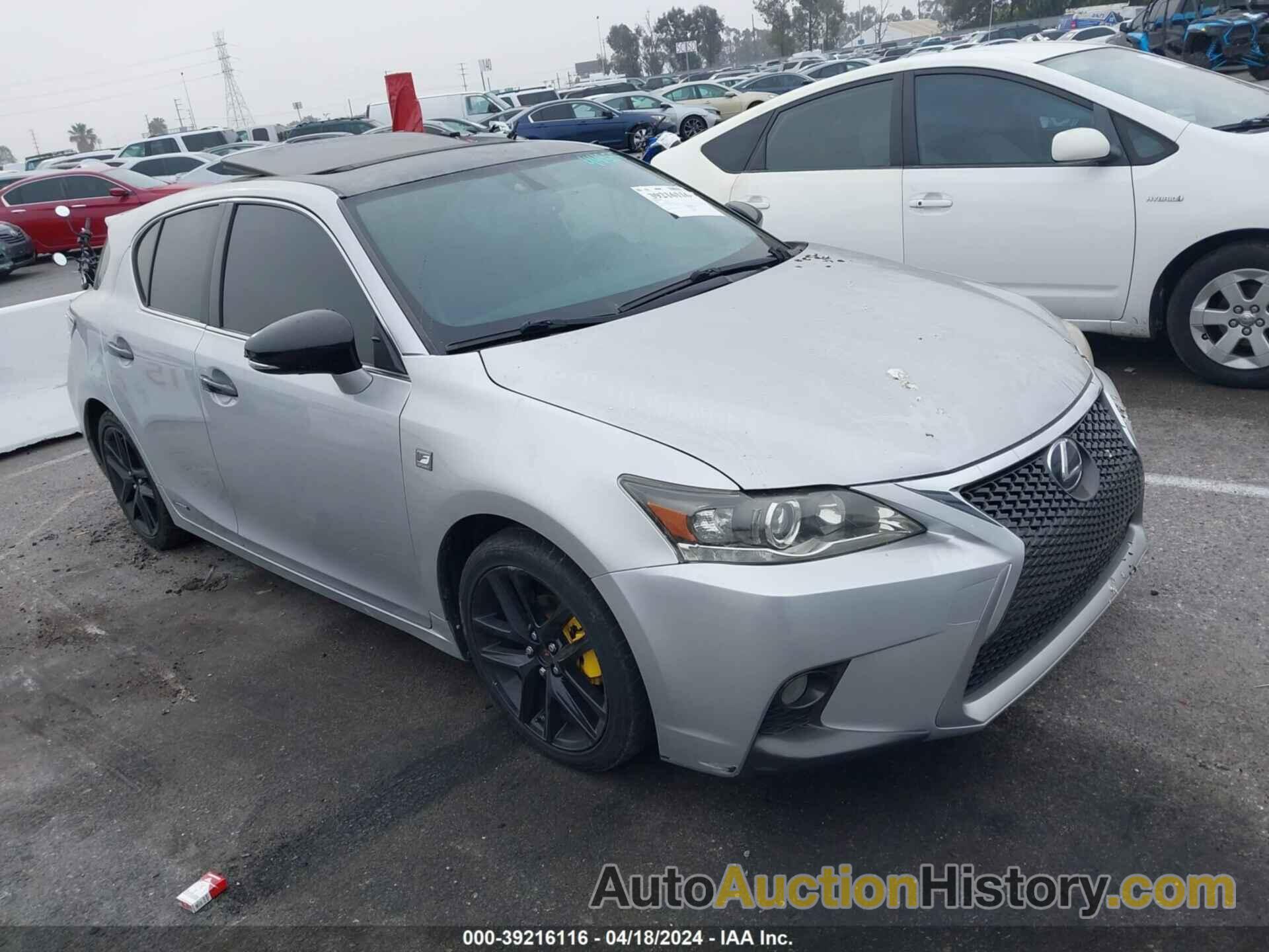 LEXUS CT 200, JTHKD5BH0F2249343