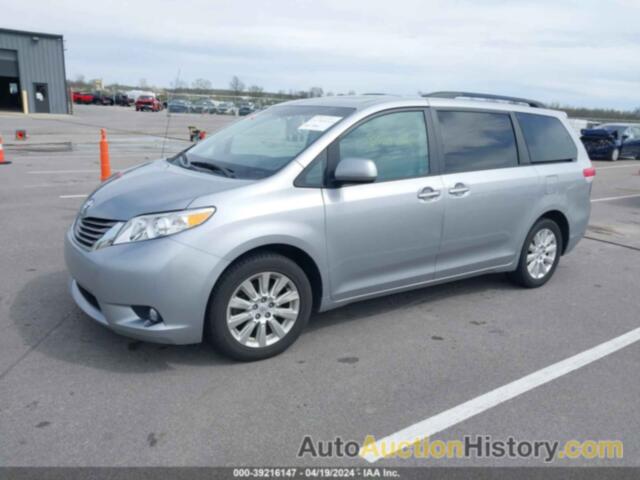 TOYOTA SIENNA XLE 7 PASSENGER, 5TDDK3DC7CS043754