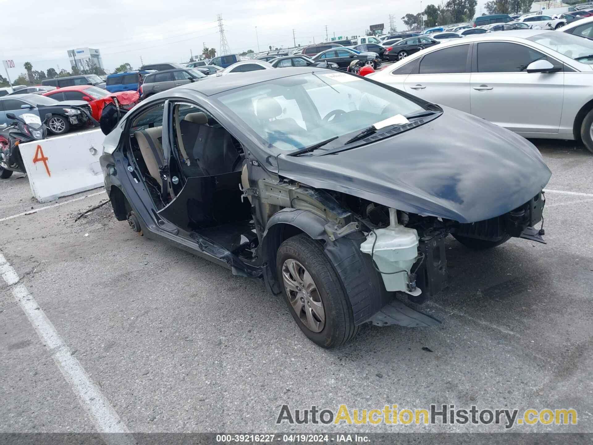 HYUNDAI ELANTRA SE, KMHDH4AE6GU490275