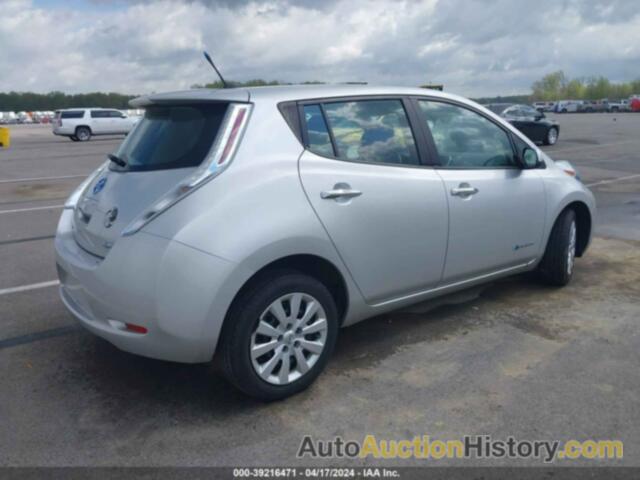 NISSAN LEAF S, 1N4AZ0CP0DC411251