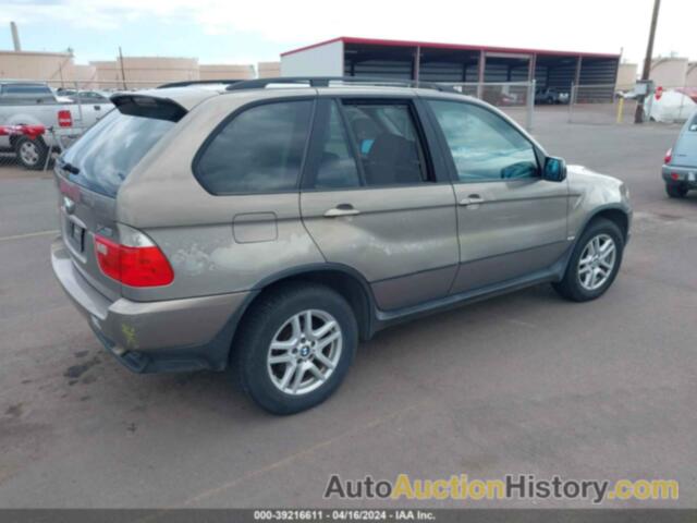 BMW X5 3.0I, 5UXFA13544LU33666