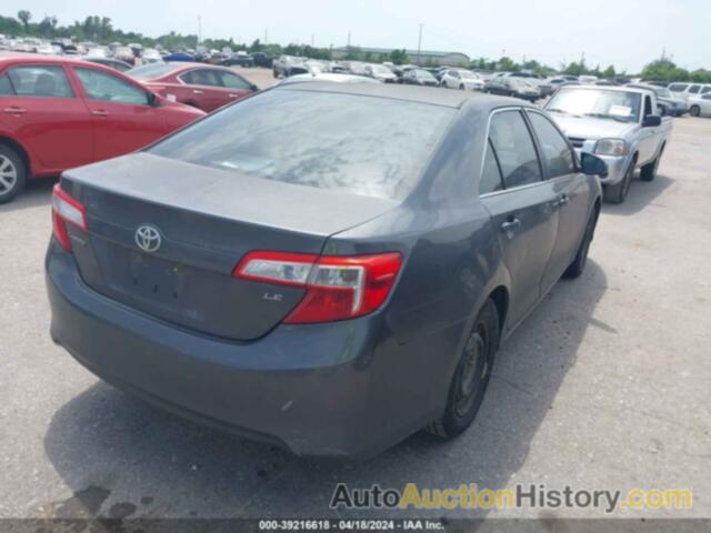 TOYOTA CAMRY LE, 4T4BF1FK3CR182328