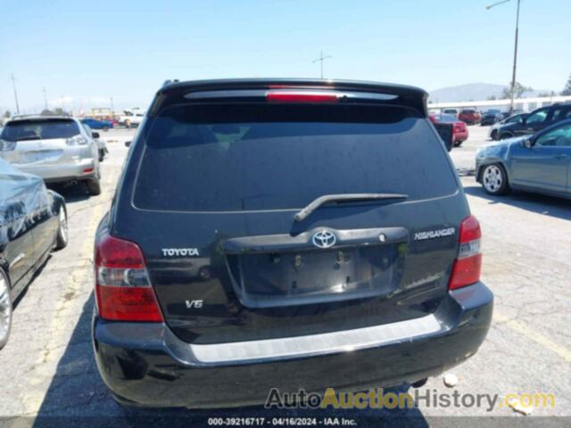 TOYOTA HIGHLANDER LIMITED V6, JTEDP21A860122478