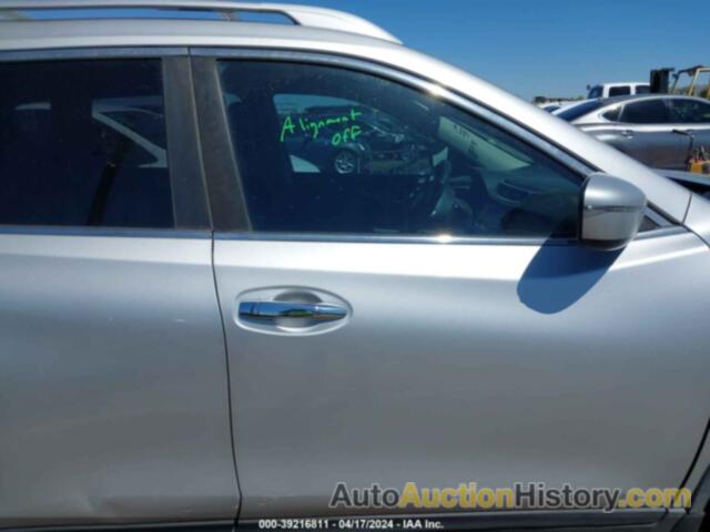 NISSAN ROGUE S, JN8AT2MV6GW149179