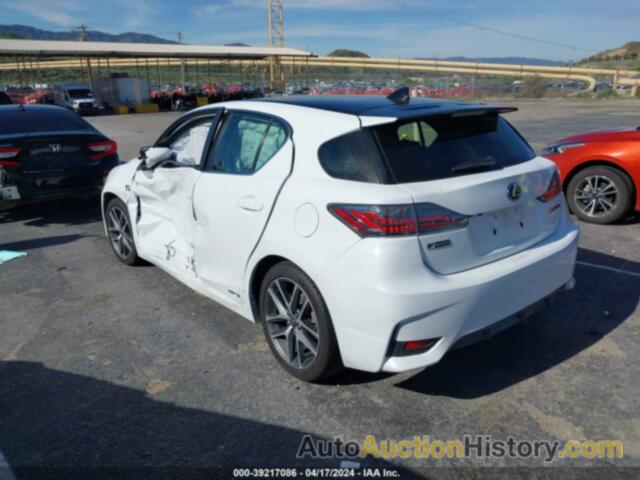 LEXUS CT 200H, JTHKD5BH4H2292506