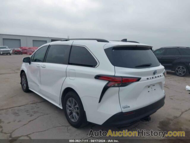 TOYOTA SIENNA LE, 5TDKRKEC0NS108622