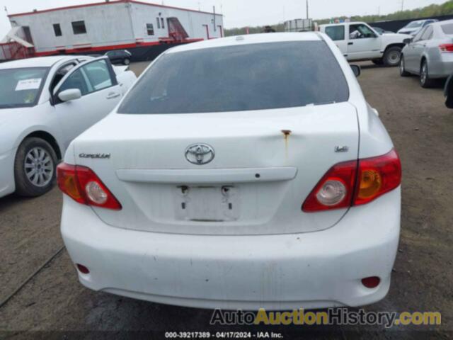 TOYOTA COROLLA S/LE/XLE, 2T1BU40E49C020805