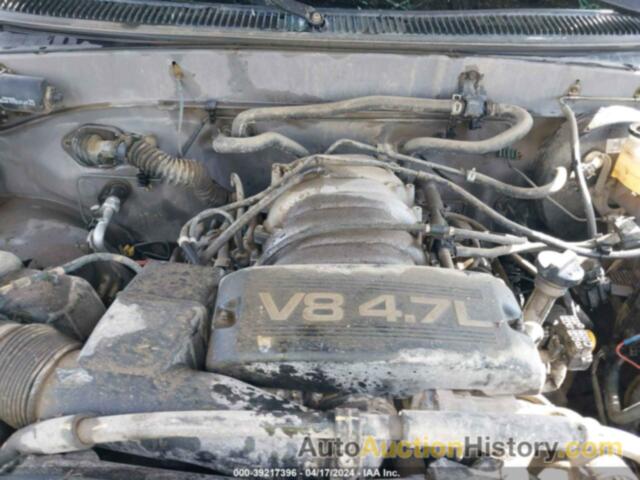 TOYOTA TUNDRA SR5 V8, 5TBBT4415YS075949