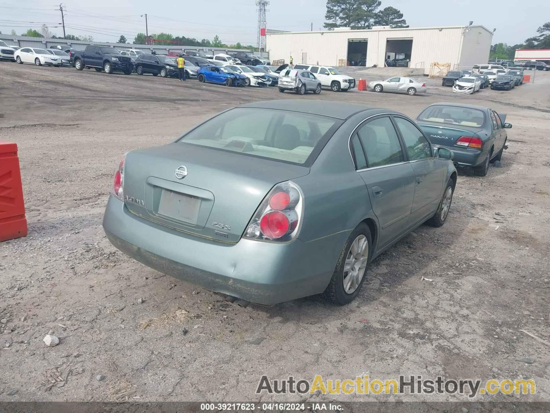 NISSAN ALTIMA 2.5 S, 1N4AL11D56N456287