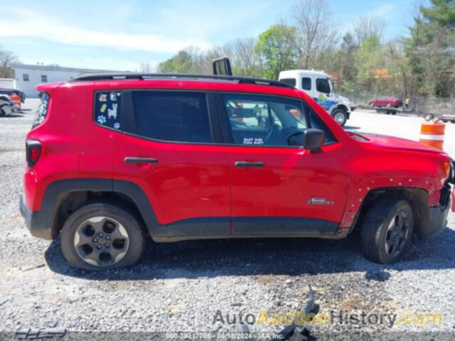 JEEP RENEGADE SPORT 4X4, ZACCJBAB5HPF29326