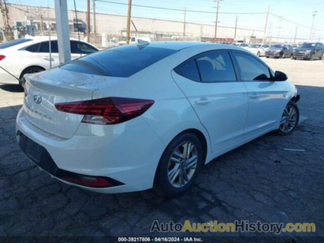 HYUNDAI ELANTRA SEL, 5NPD84LF0KH463229