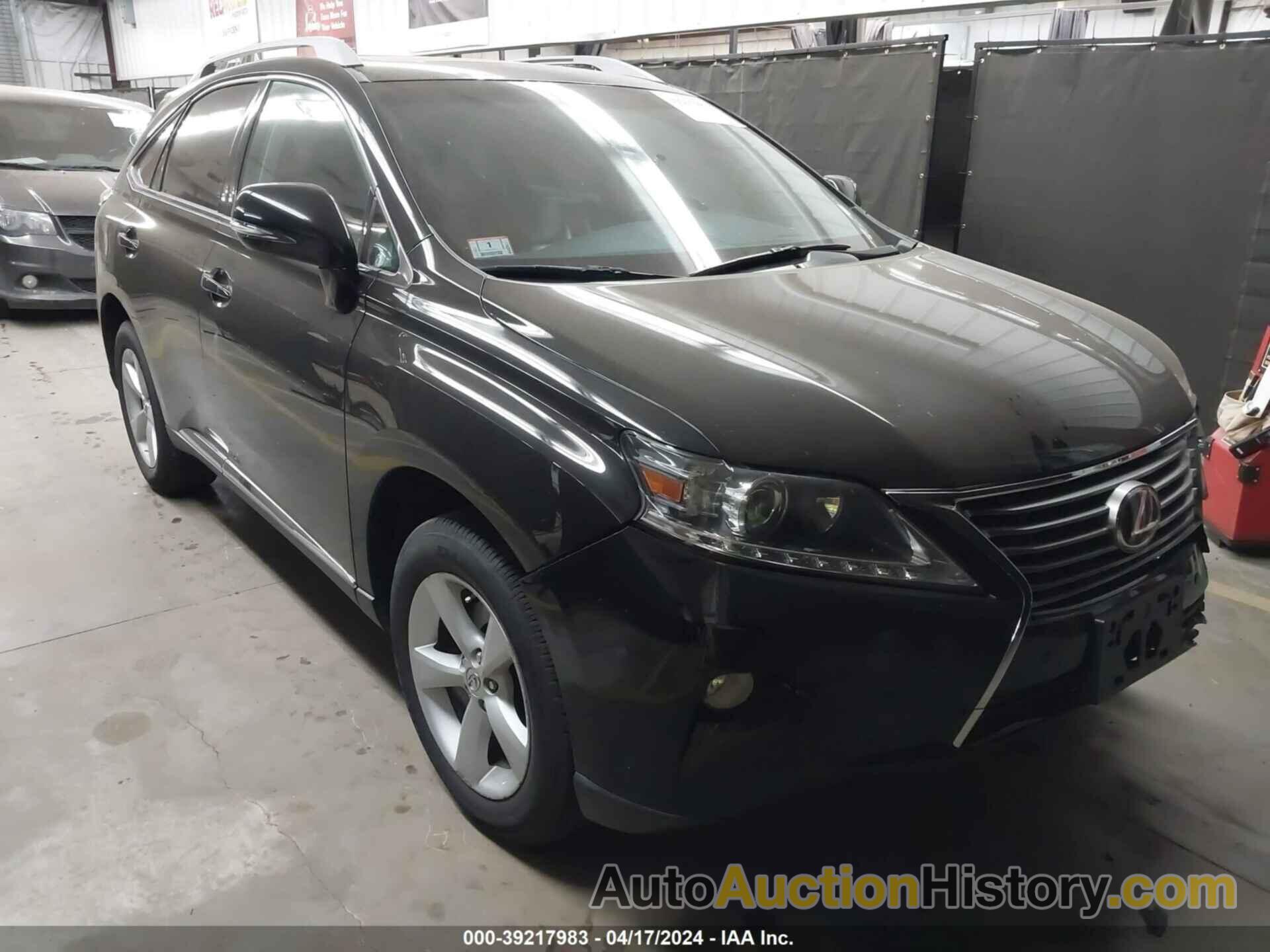 LEXUS RX 350/BASE/F SPORT, 2T2BK1BA5DC164771