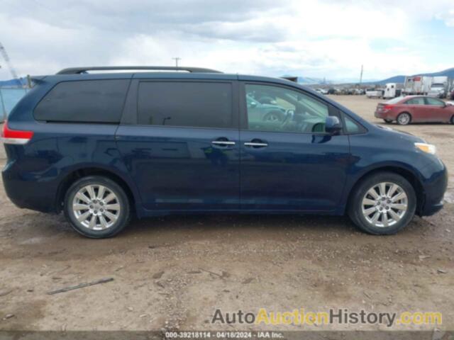 TOYOTA SIENNA LIMITED, 5TDDK3DCXBS010889