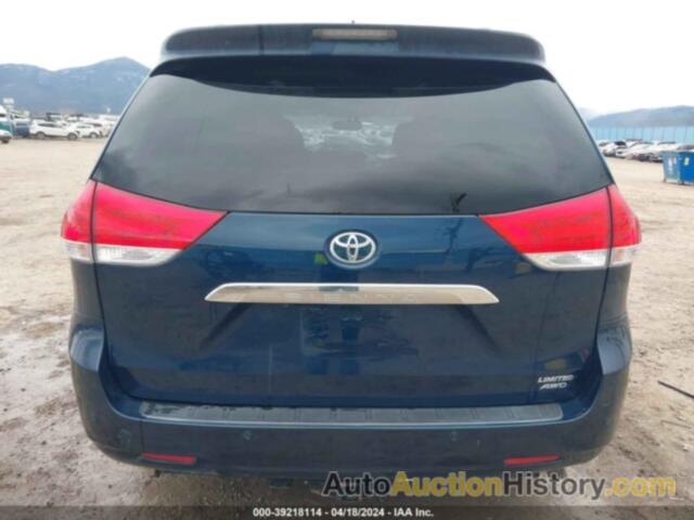 TOYOTA SIENNA LIMITED, 5TDDK3DCXBS010889