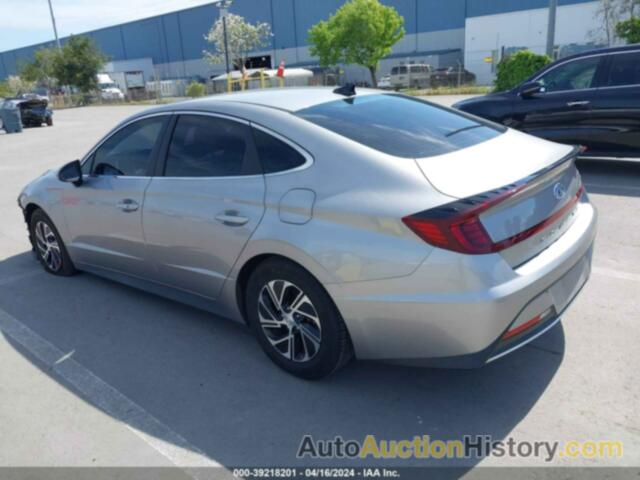 HYUNDAI SONATA HYBRID BLUE, KMHL24JJ6LA010659