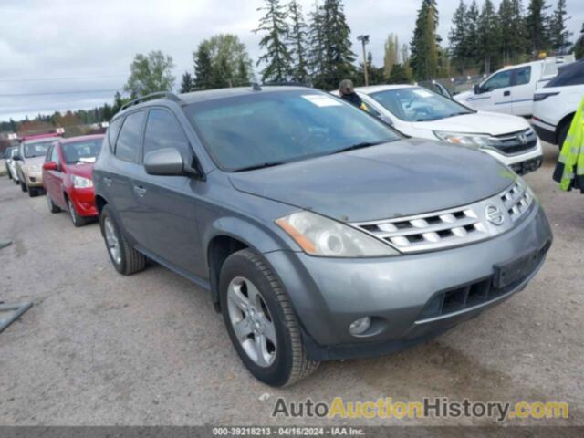 NISSAN MURANO SL, JN8AZ08W25W403912