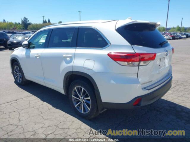 TOYOTA HIGHLANDER XLE, 5TDJZRFH5JS824733