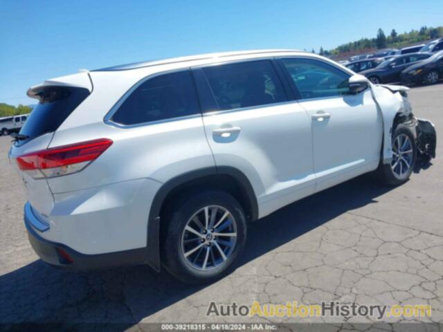 TOYOTA HIGHLANDER XLE, 5TDJZRFH5JS824733