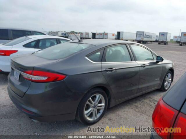 FORD FUSION S HYBRID, 3FA6P0UU9JR122480