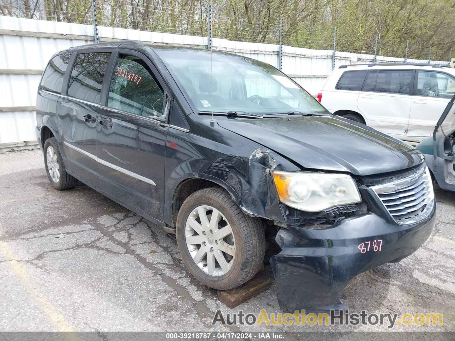 CHRYSLER TOWN & COUNTRY TOURING, 2C4RC1BG9ER178792