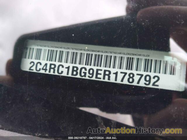 CHRYSLER TOWN & COUNTRY TOURING, 2C4RC1BG9ER178792