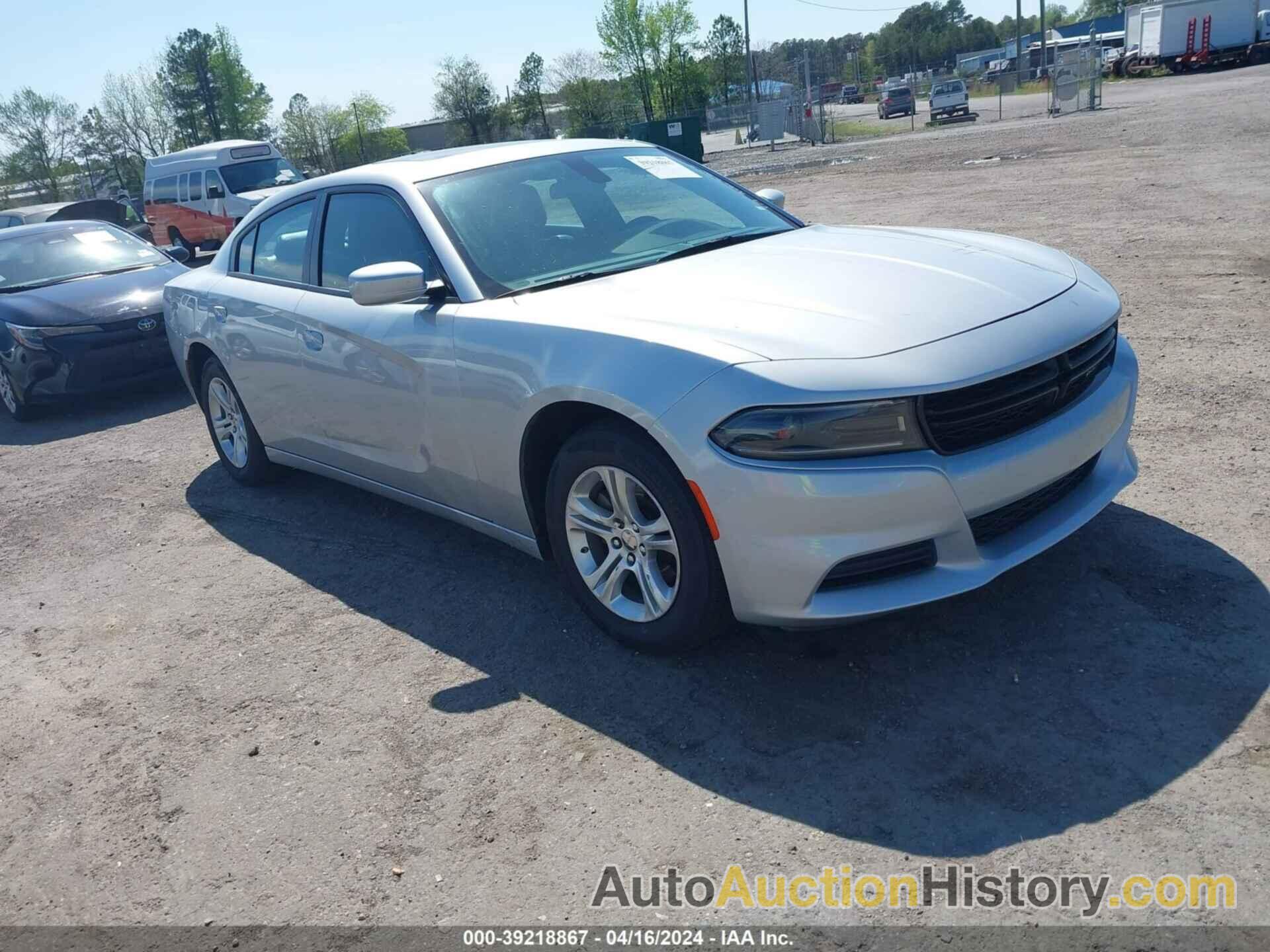 DODGE CHARGER SXT RWD, 2C3CDXBG8NH152779