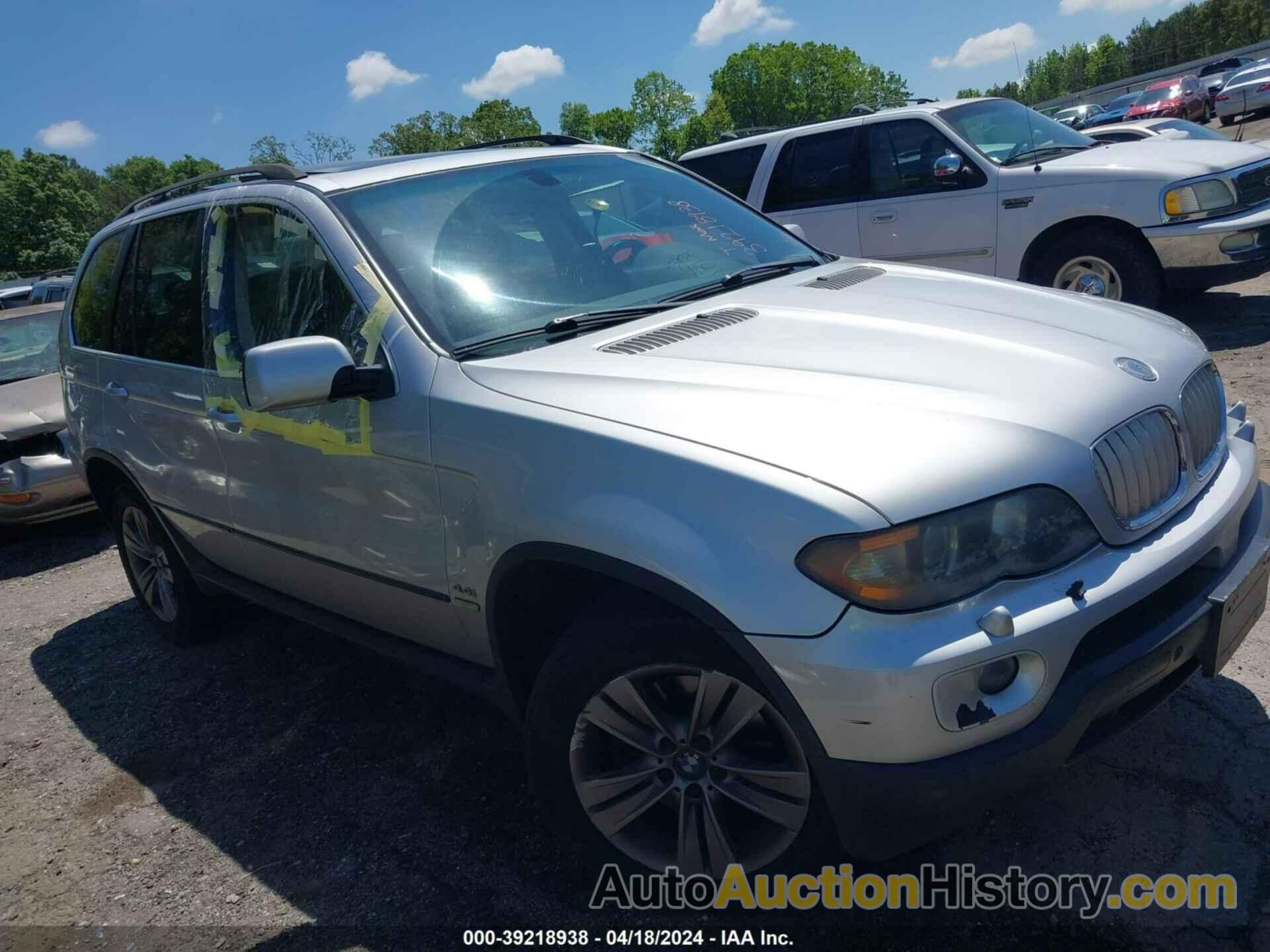 BMW X5 4.4I, 5UXFB53536LV26377