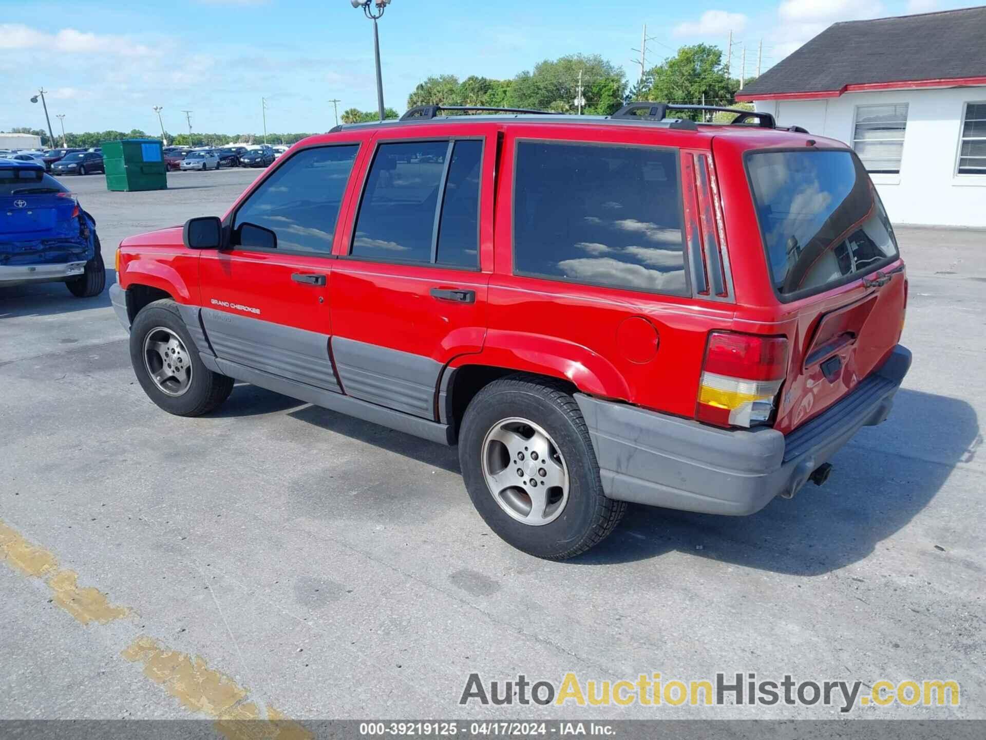 JEEP GRAND CHEROKEE LAREDO, 1J4EX58SXTC114489