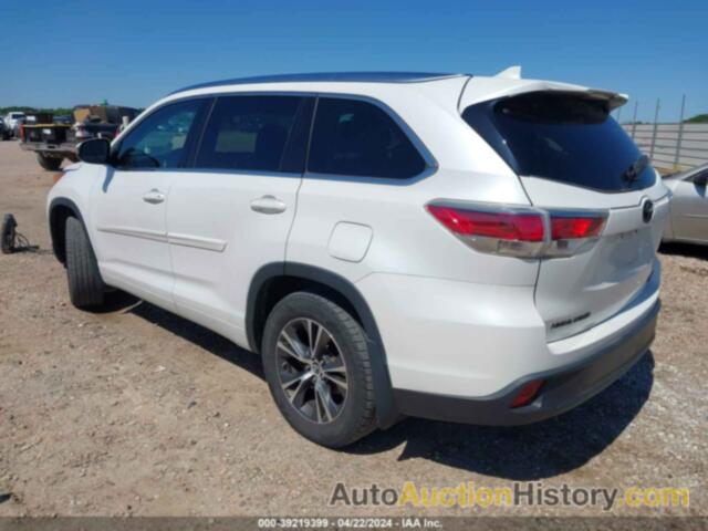 TOYOTA HIGHLANDER XLE V6, 5TDJKRFH7GS271757