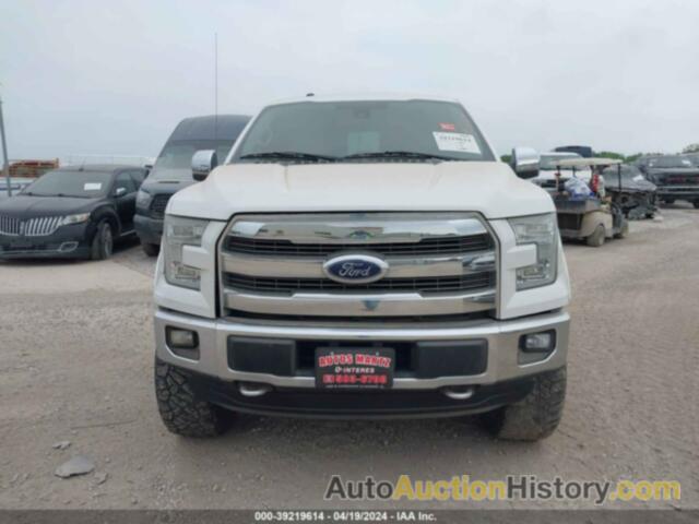 FORD F150 SUPERCREW, 1FTEW1EG5FKE20978