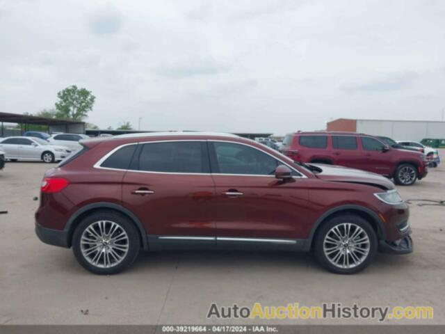 LINCOLN MKX RESERVE, 2LMPJ6LRXGBL22789