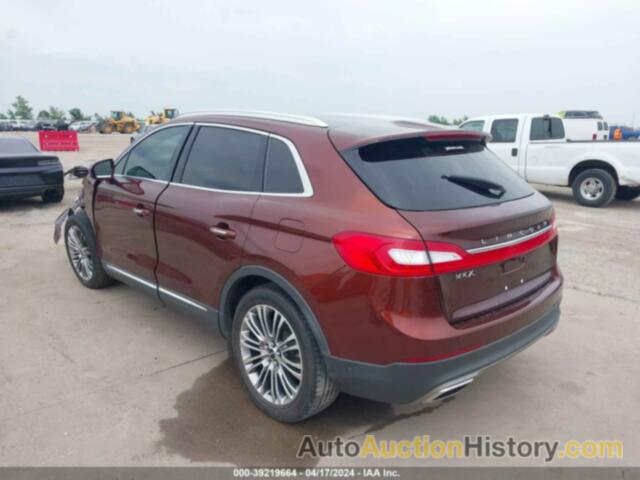 LINCOLN MKX RESERVE, 2LMPJ6LRXGBL22789