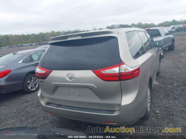 TOYOTA SIENNA XLE 8 PASSENGER, 5TDYK3DC1FS687627