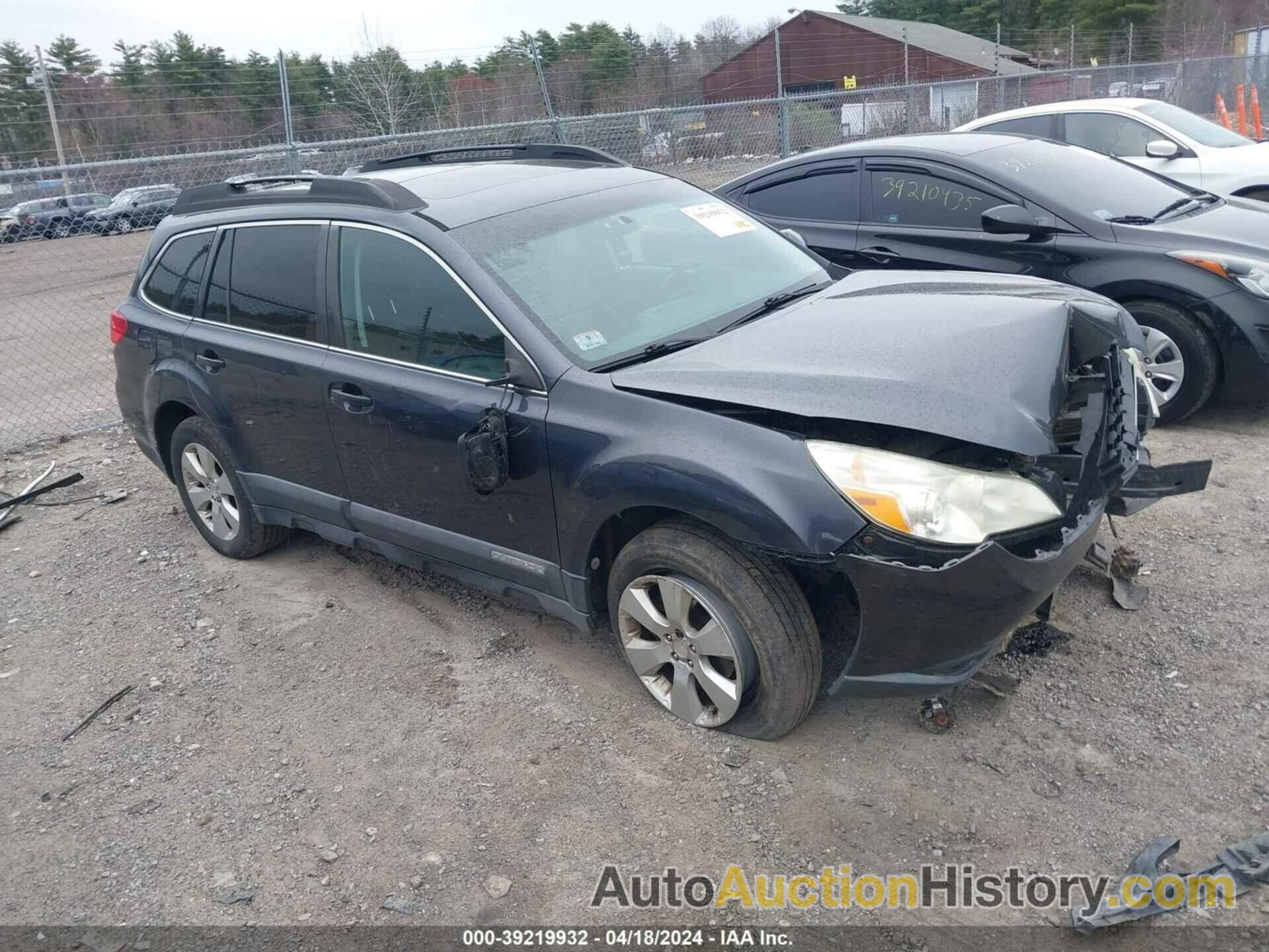 SUBARU OUTBACK 2.5I LIMITED, 4S4BRBKC2A3357712