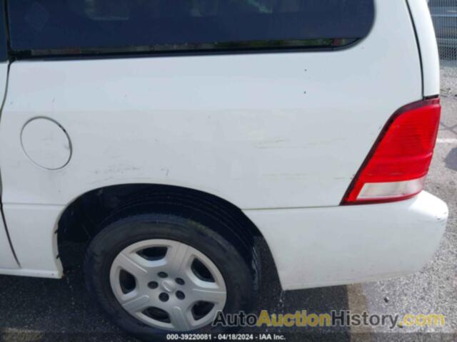 FORD FREESTAR SE, 2FMZA51606BA24354