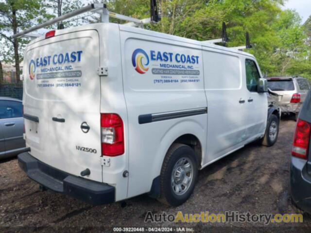 NISSAN NV CARGO NV2500 HD SV STANDARD ROOF V8, 1N6AF0KY4LN802481