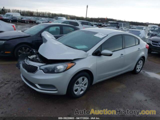 KIA FORTE LX, KNAFK4A63F5287356