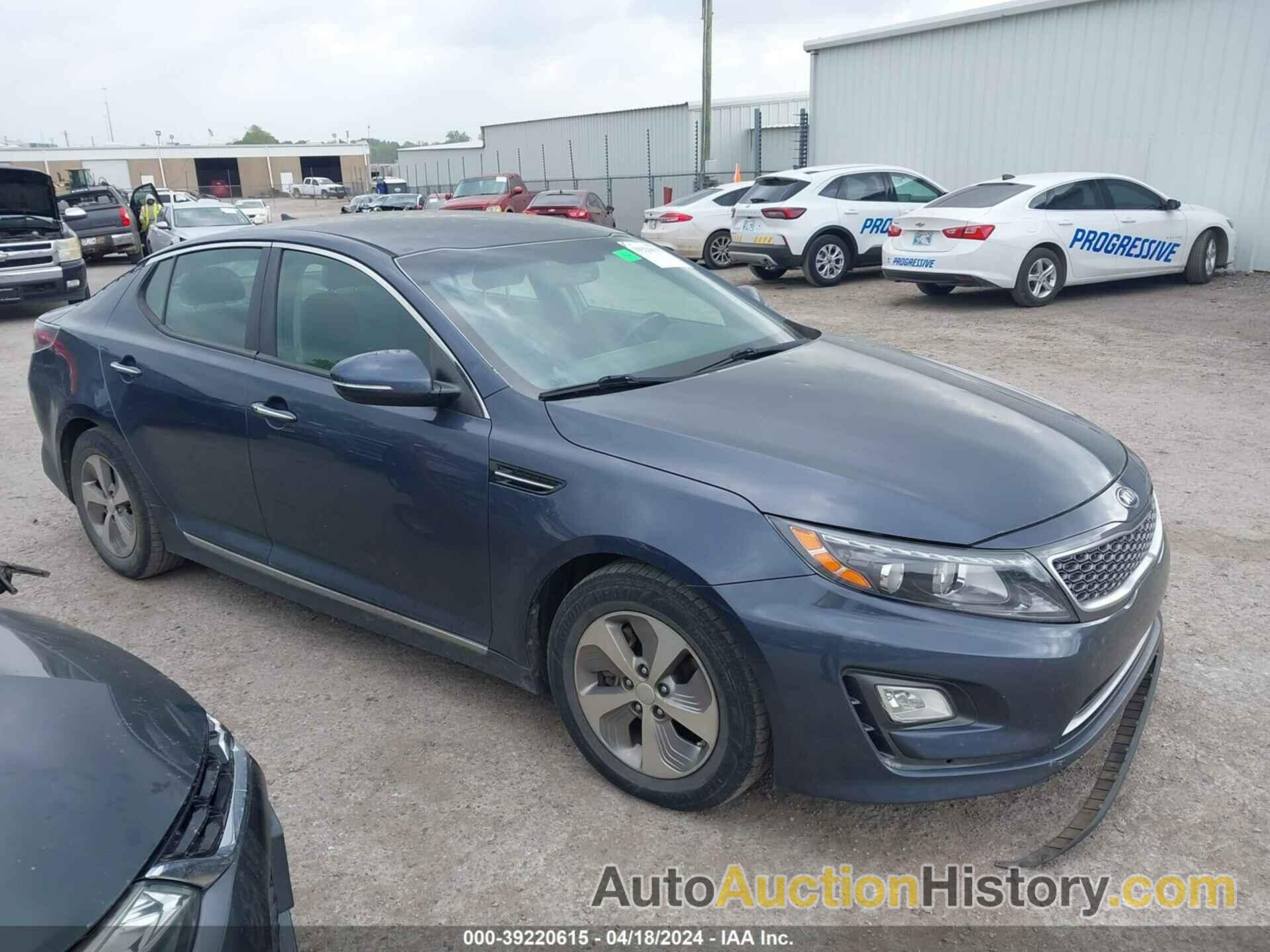 KIA OPTIMA HYBRID, KNAGM4ADXF5088866