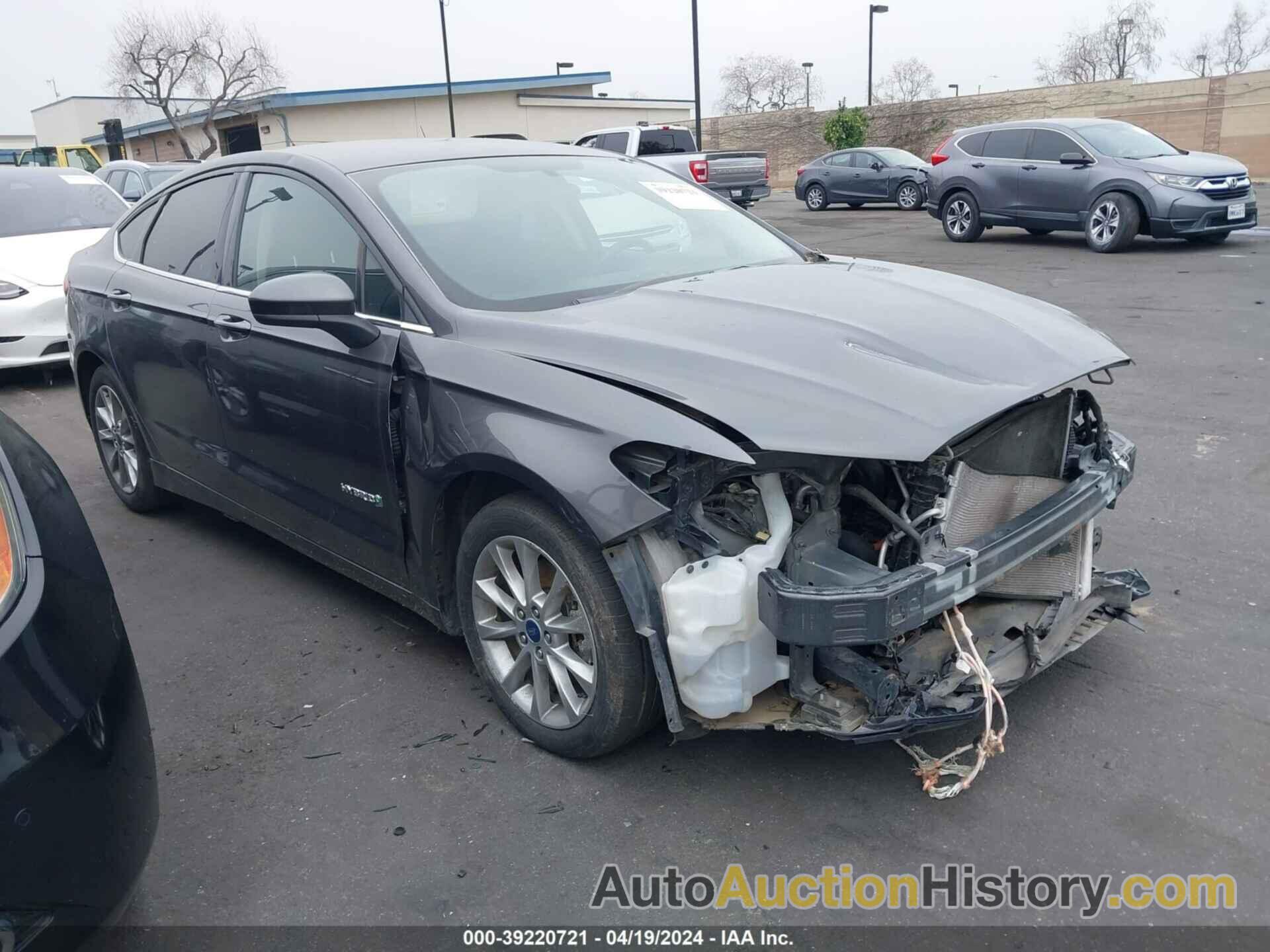 FORD FUSION HYBRID SE, 3FA6P0LU7HR301483