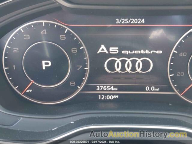 AUDI A5 PREMIUM PLUS, WAUBNCF56JA108484