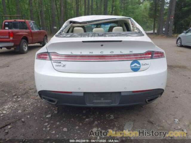 LINCOLN MKZ HYBRID, 3LN6L2LUXFR626669